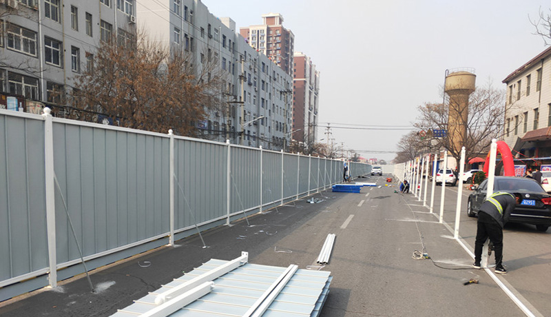 项目案例八-amjs澳金沙门线路首页实业洛阳围挡厂家