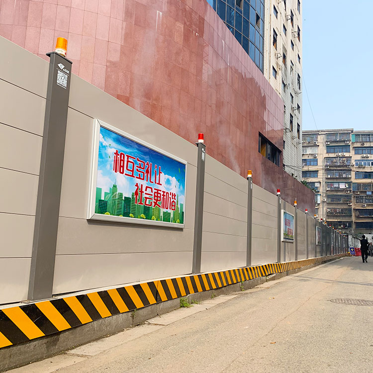 湖南长沙外地专用装配式围挡钢结构围挡B类型-amjs澳金沙门线路首页-amjs澳金沙门线路首页实业洛阳围挡厂家