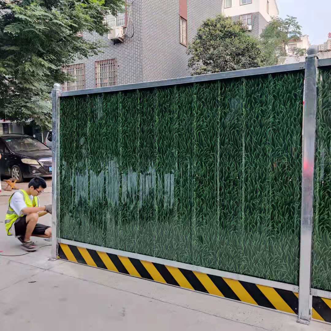 洛阳市老城区小石桥后街彩钢围挡-amjs澳金沙门线路首页实业洛阳围挡厂家
