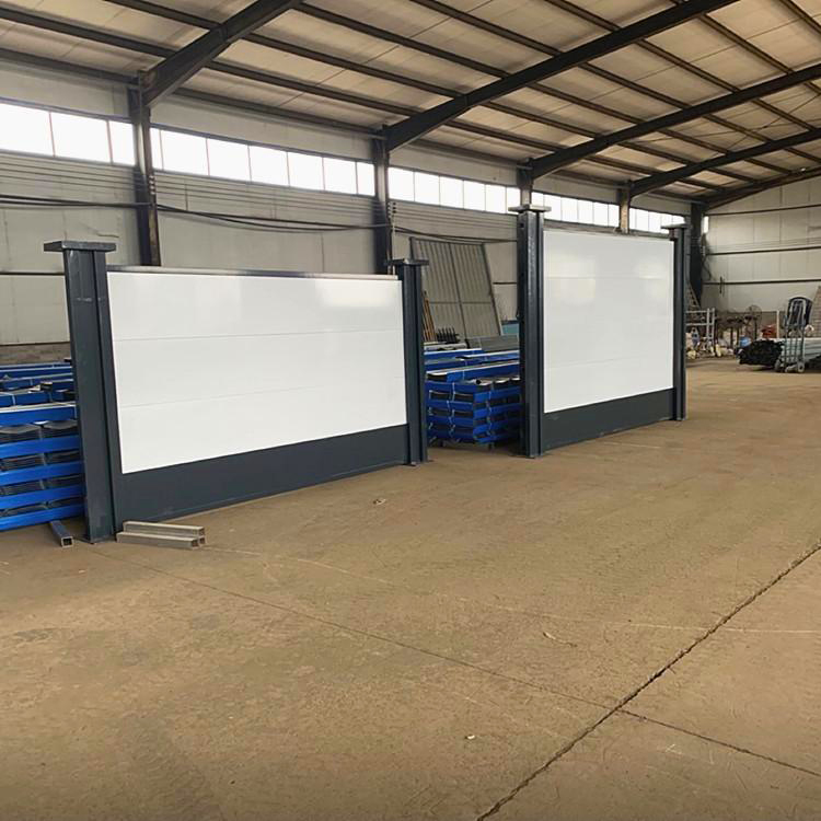 新型工地装配式围挡-新型工地围挡生产厂家-amjs澳金沙门线路首页-amjs澳金沙门线路首页实业洛阳围挡厂家