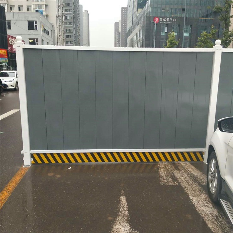 太原市尖草坪区不锈钢工业园区灰色彩钢围挡装置案例-amjs澳金沙门线路首页实业洛阳围挡厂家