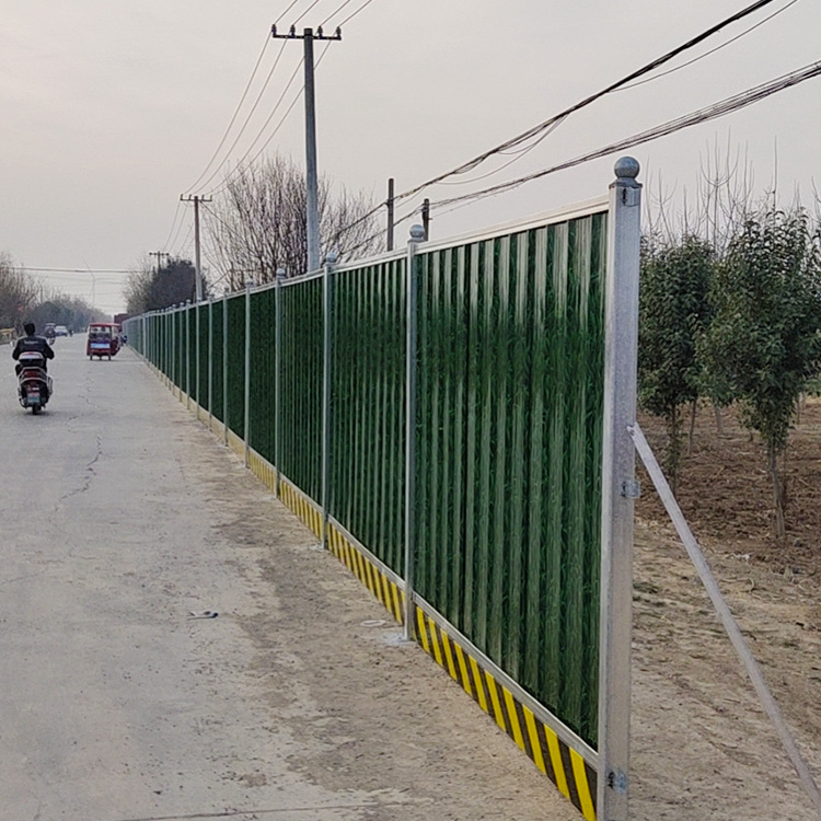 郑州修建夹芯板围挡批发-amjs澳金沙门线路首页实业洛阳围挡厂家